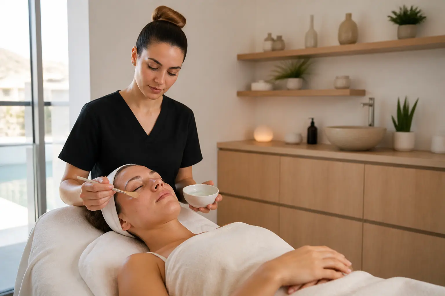 Supporting editorial photograph about beauty treatment packages Malta