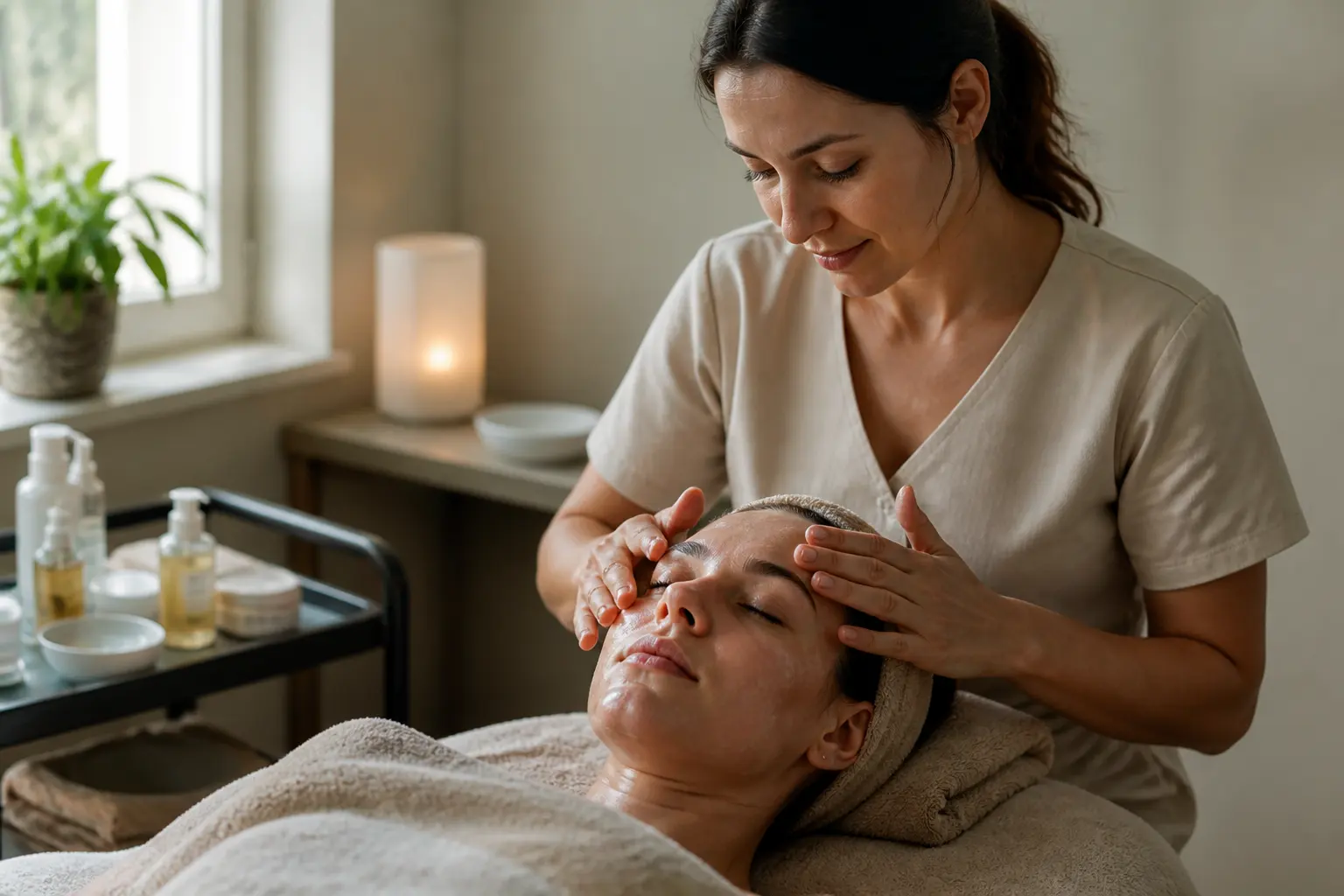 Supporting editorial photograph about brow lamination and facial order