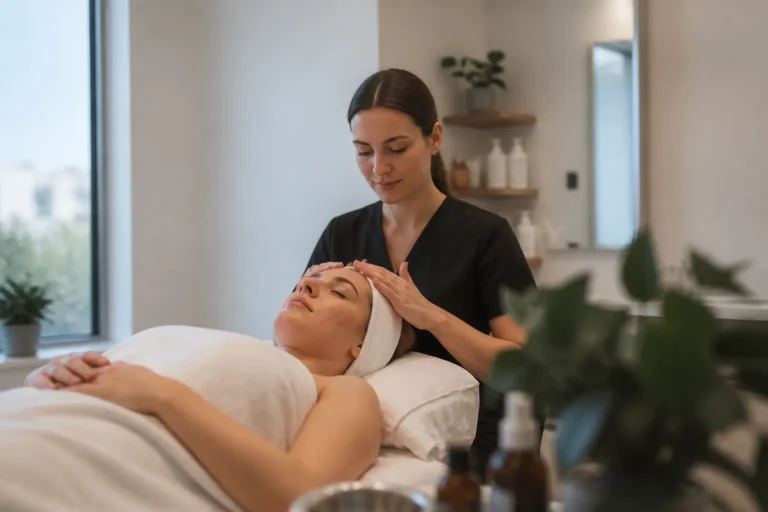 Editorial cover photograph about beauty appointments in Swieqi