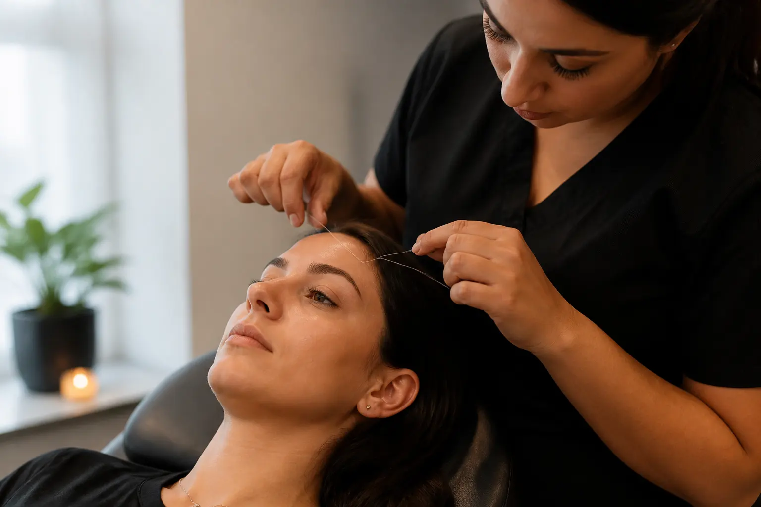 Supporting editorial photograph about eyebrow growth cycle