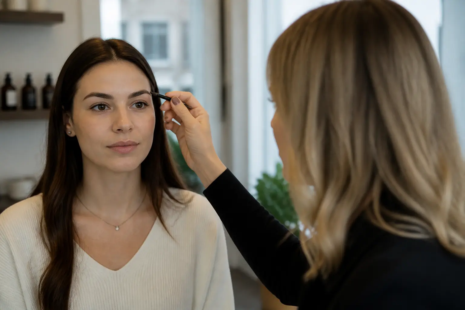 Supporting editorial photograph about eyebrow trends vs timeless shapes