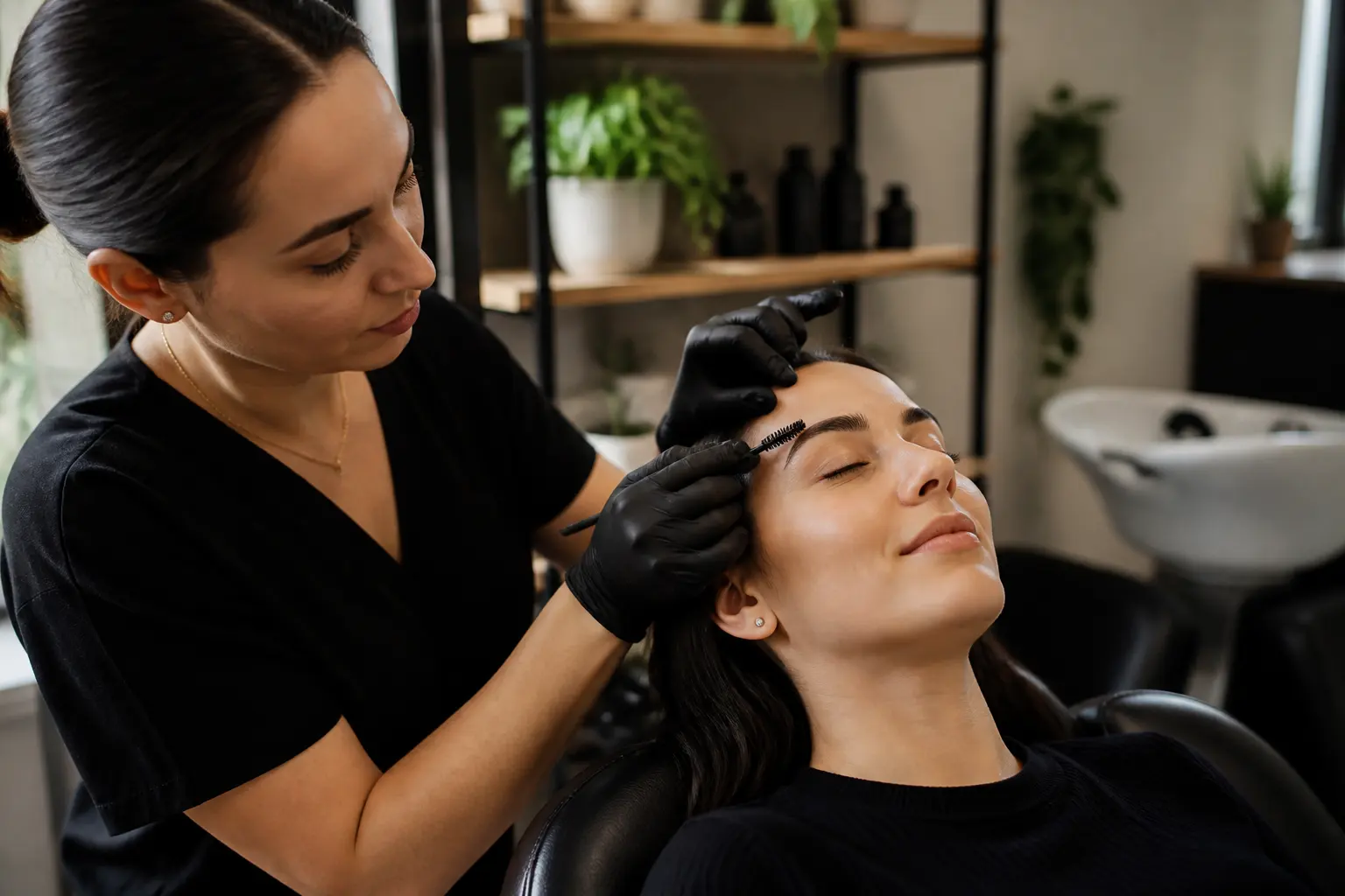 Supporting editorial photograph about how long does brow lamination last