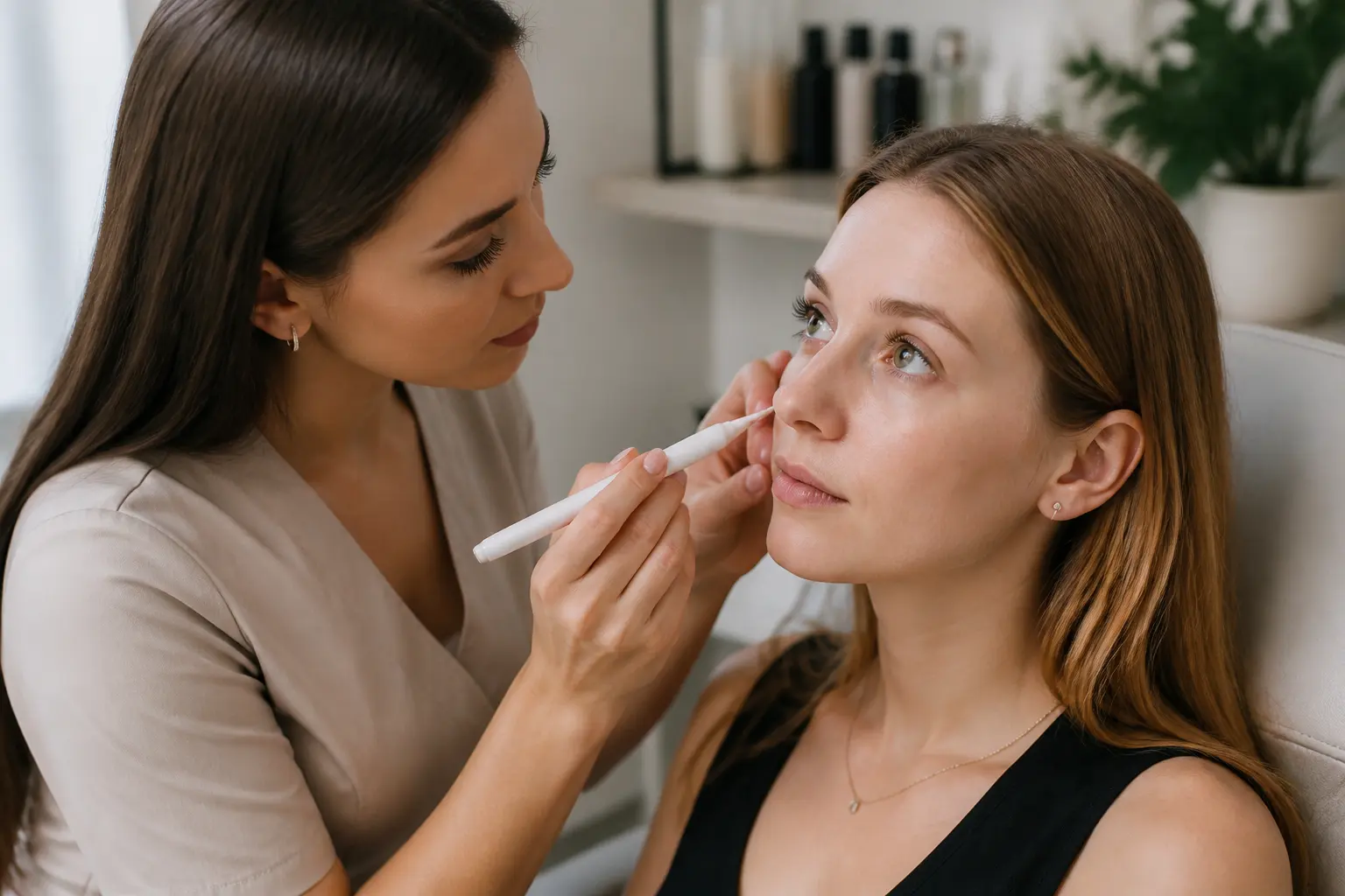 Supporting editorial photograph about how often can you get a lash lift