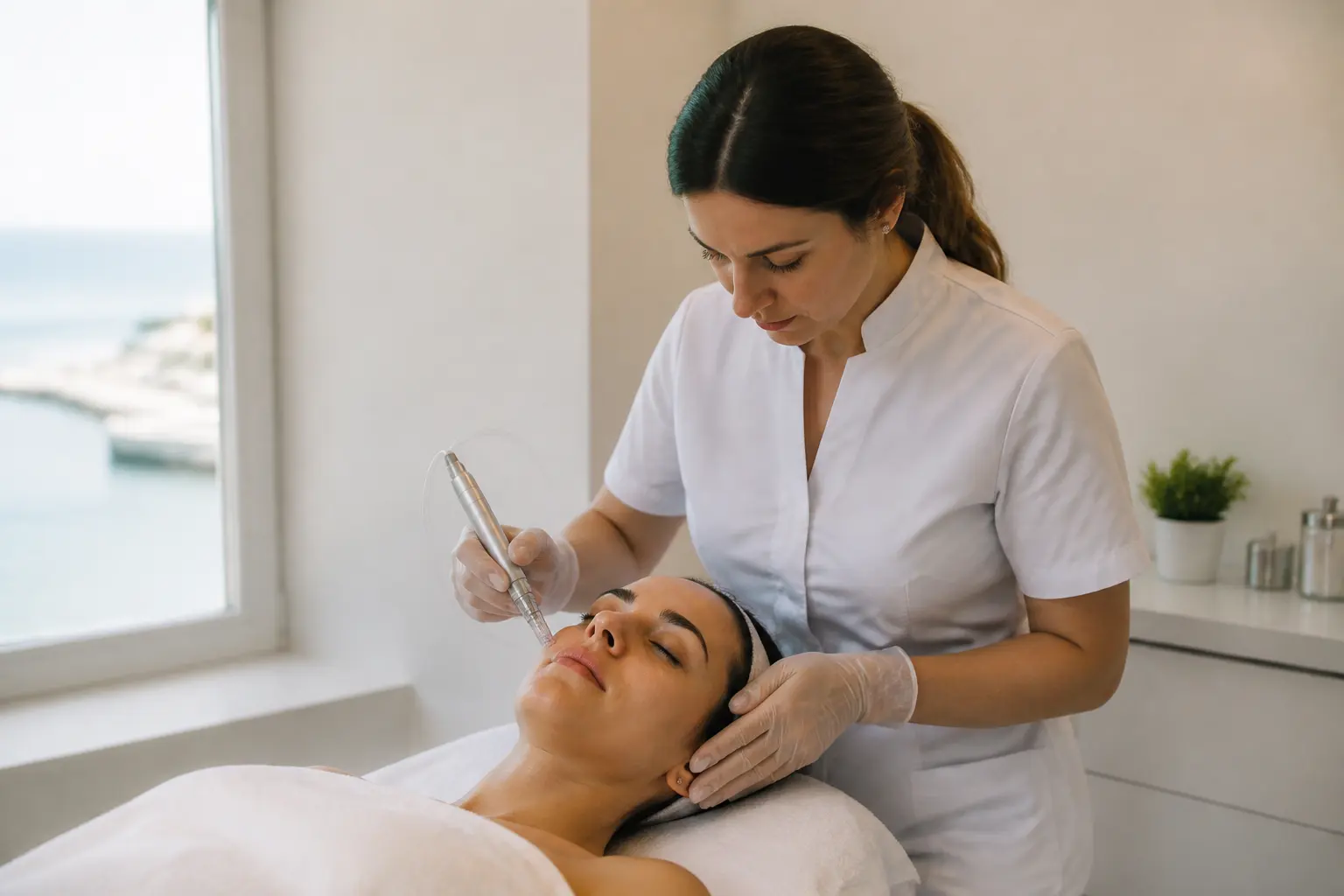 Supporting editorial photograph about PDRN facial