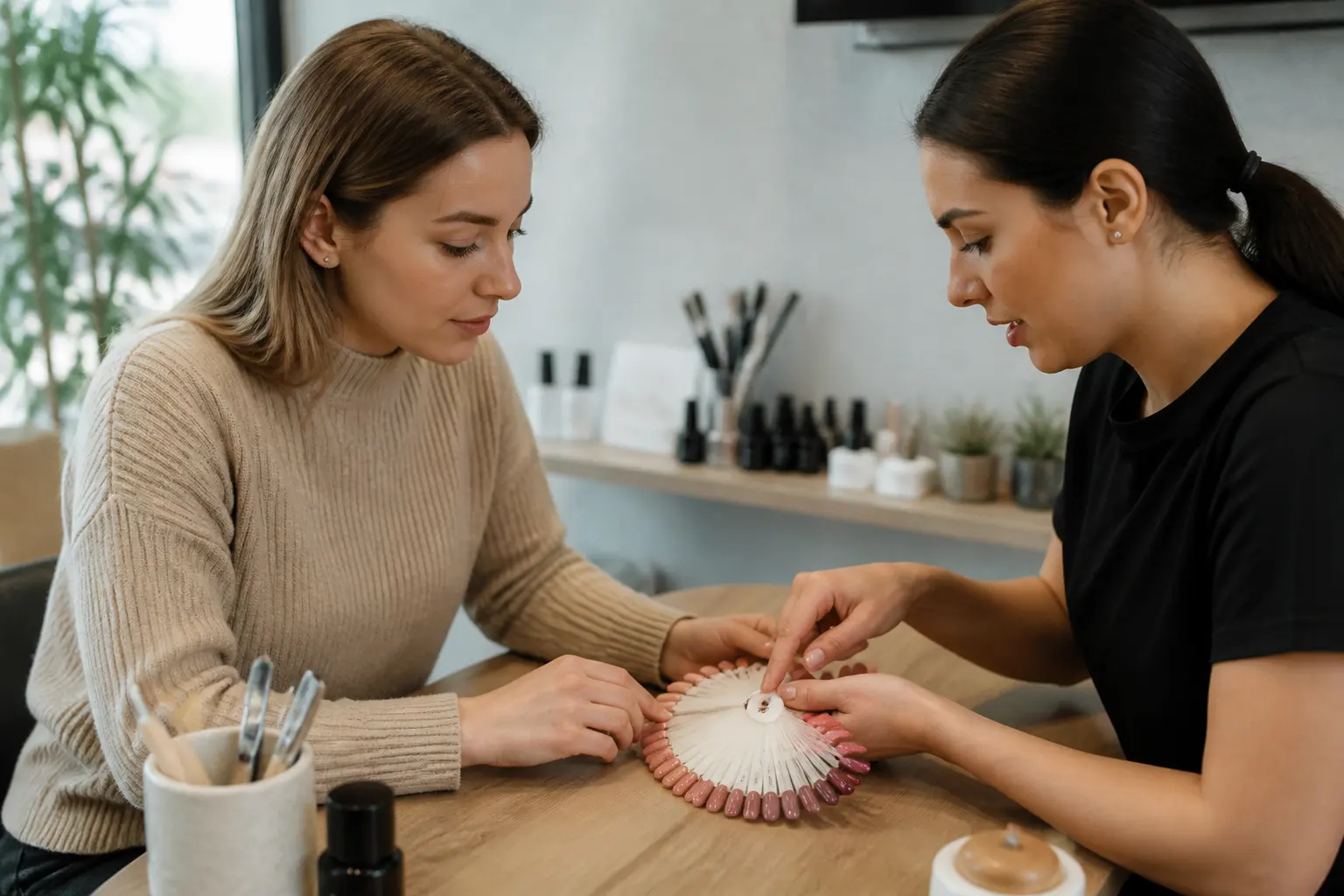 Supporting editorial photograph about low-maintenance nail finish