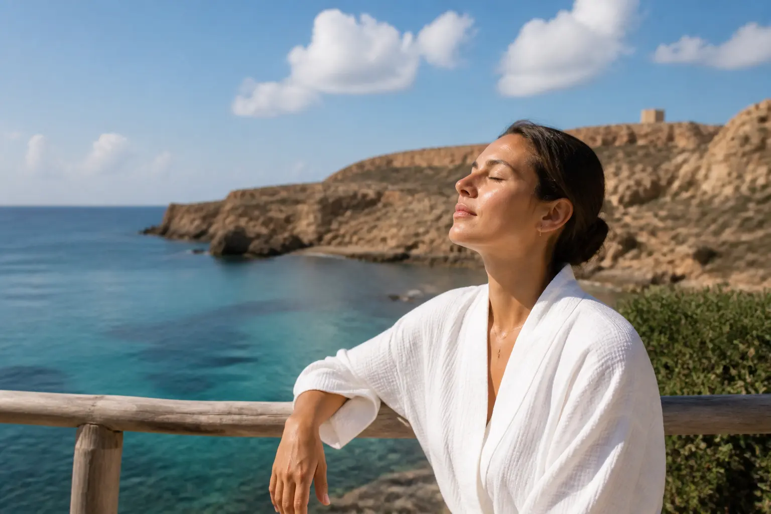 Editorial cover photograph about PDRN facial aftercare