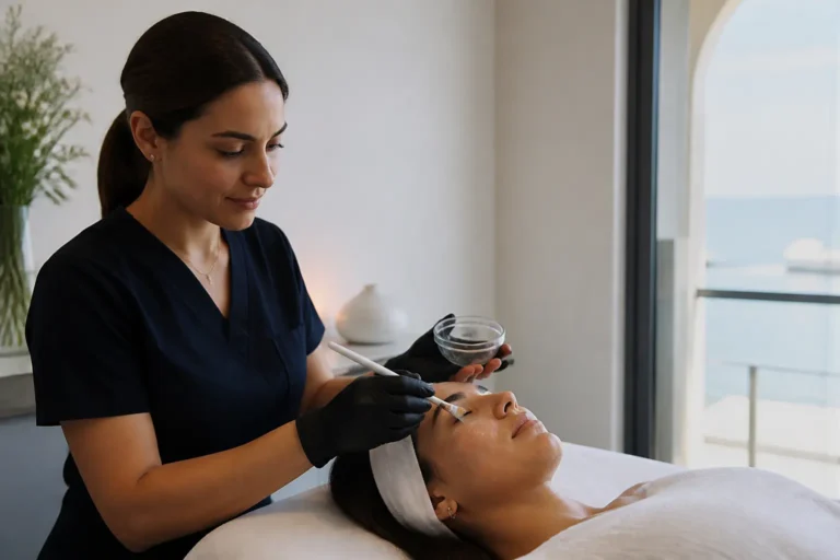 Editorial cover photograph about where does salmon DNA in facials come from