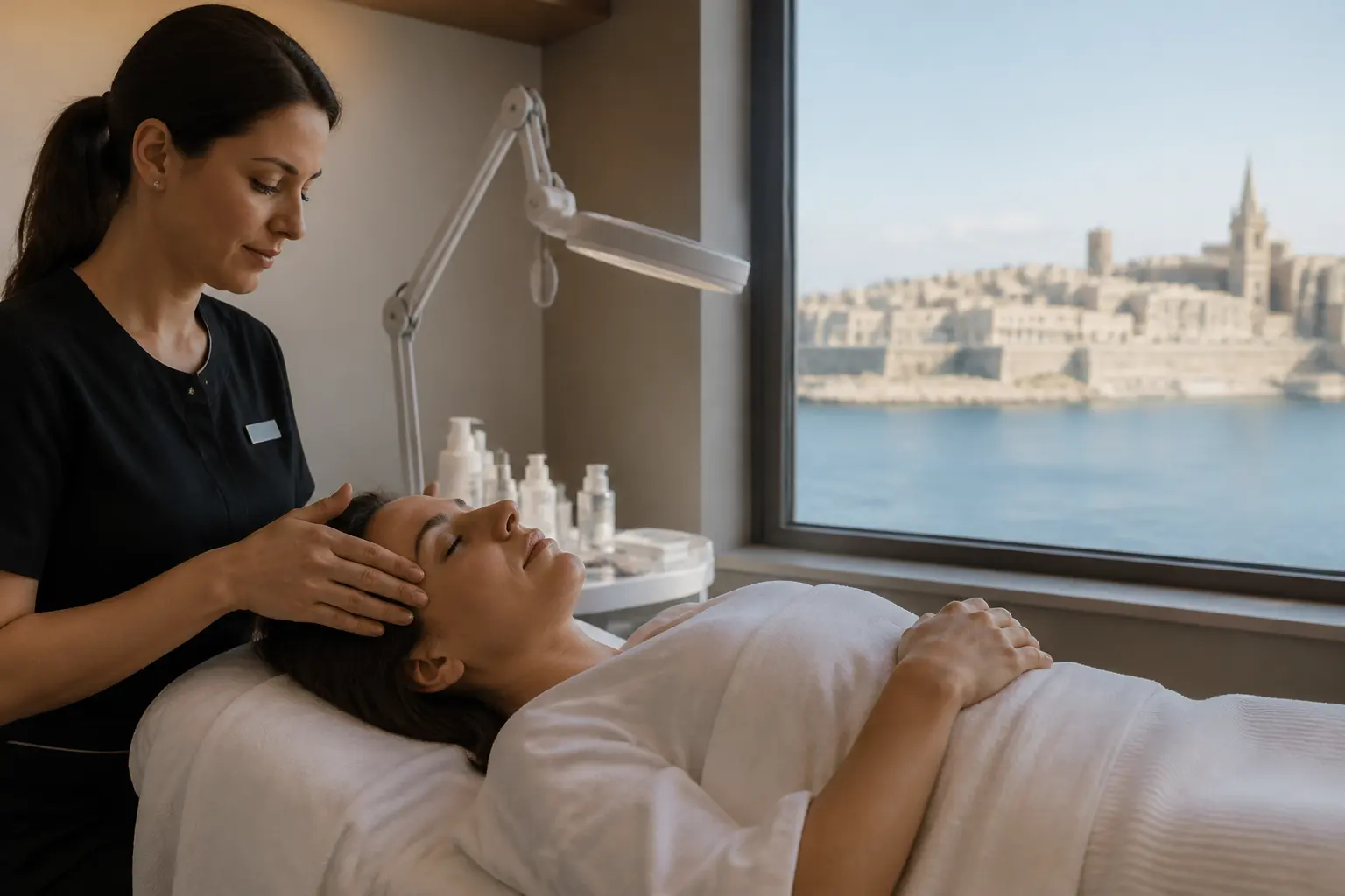 Editorial cover photograph about regular beauty treatment bundles