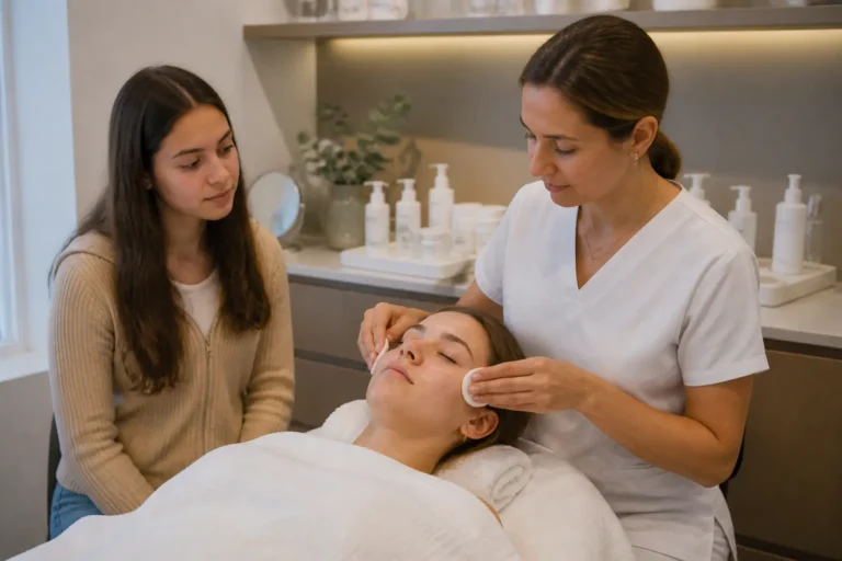Editorial cover photograph about teen facials Malta