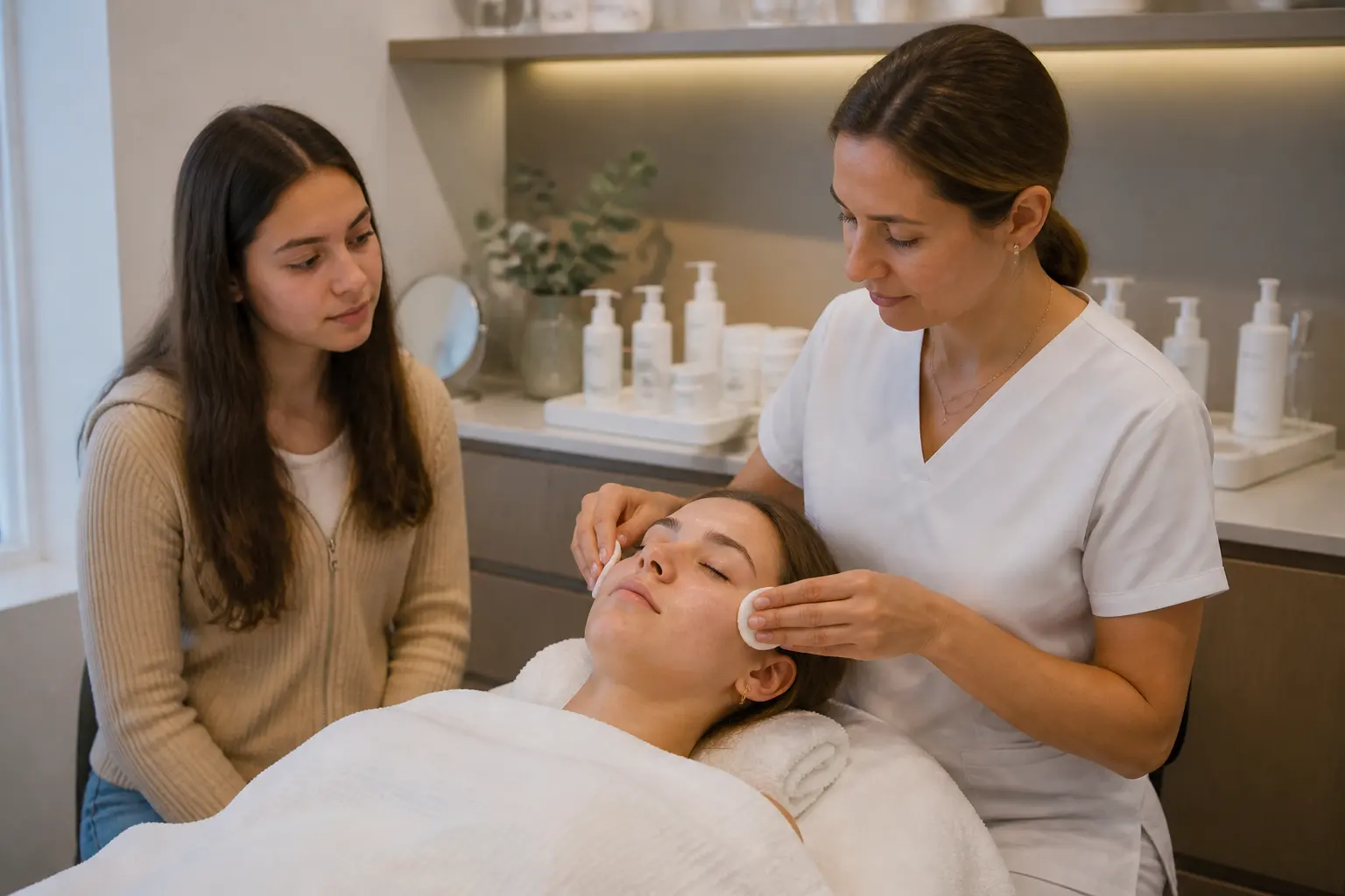 Editorial cover photograph about teen facials Malta