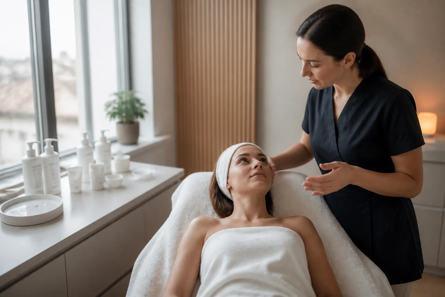 Supporting editorial photograph about teen facials Malta