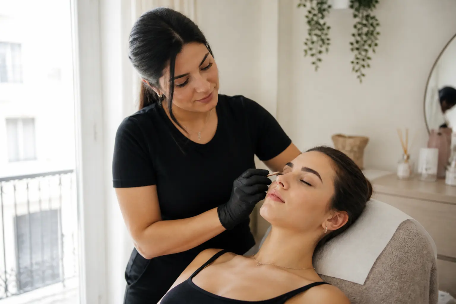 Editorial cover photograph about VIP brow appointment Malta