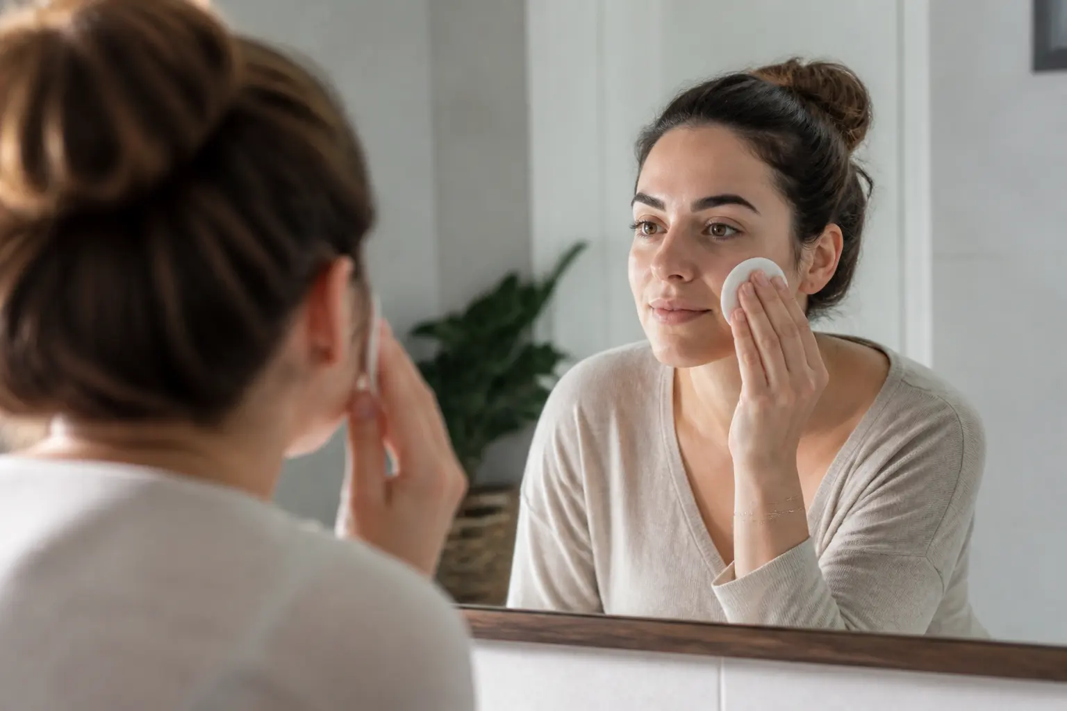 Supporting editorial photograph about when to wash face after brow tint or henna