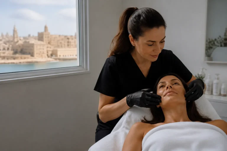 Editorial cover photograph about what does PDRN mean in a facial