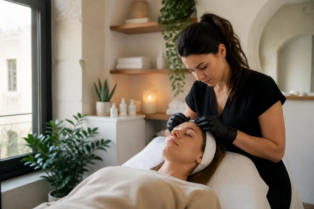 Editorial cover photograph about what five-star beauty studio reviews reveal