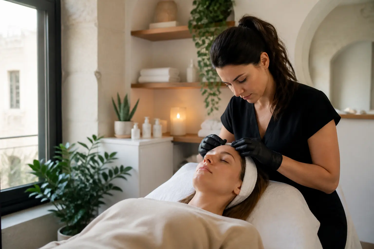 Editorial cover photograph about what five-star beauty studio reviews reveal