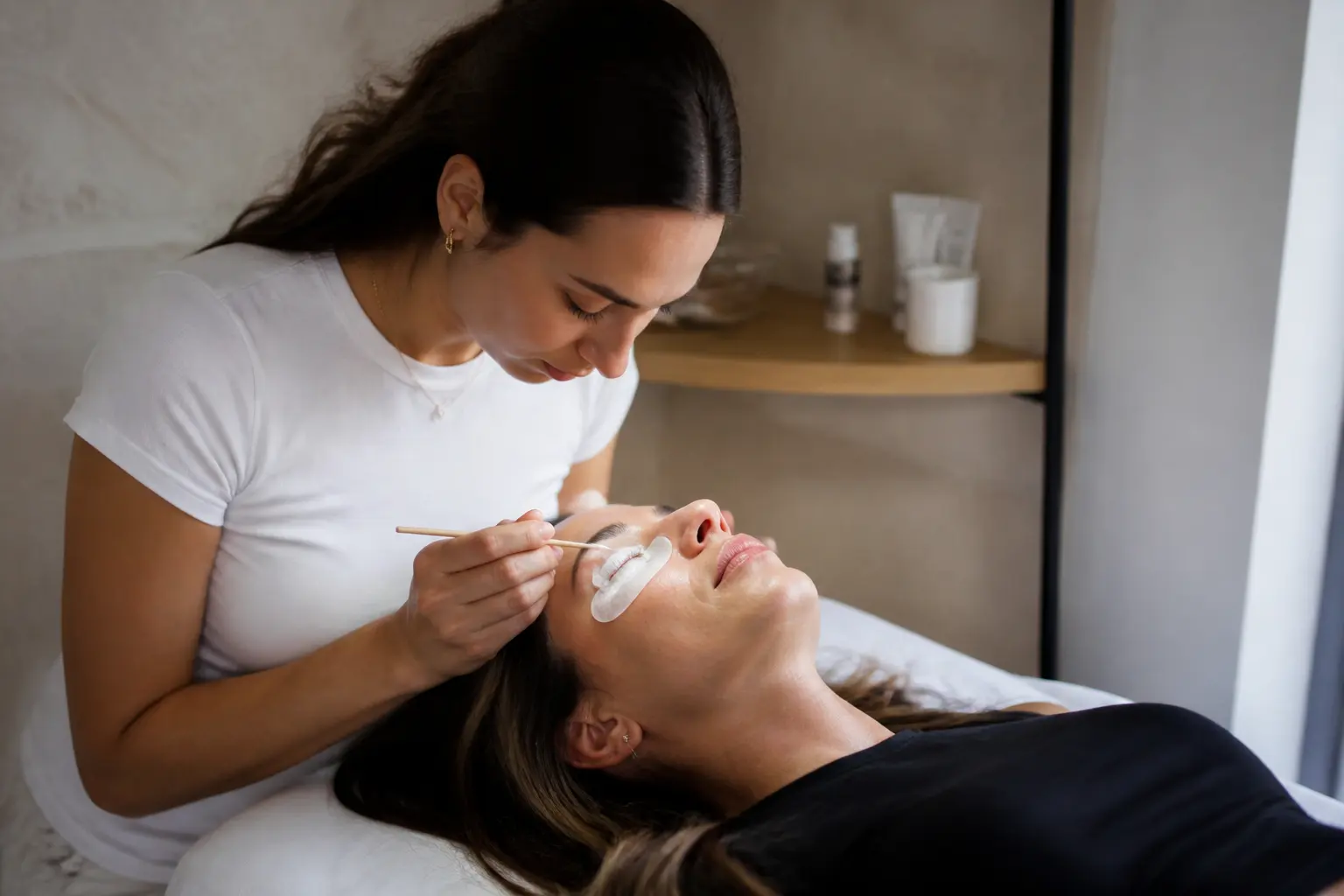 Supporting editorial photograph about what is a lash lift